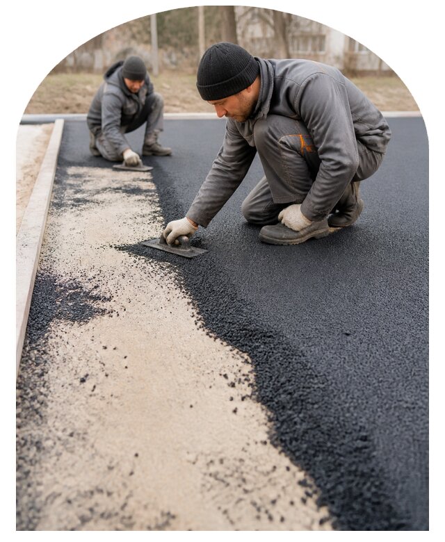 Резиновое покрытие для детской площадки под ключ в Баксане